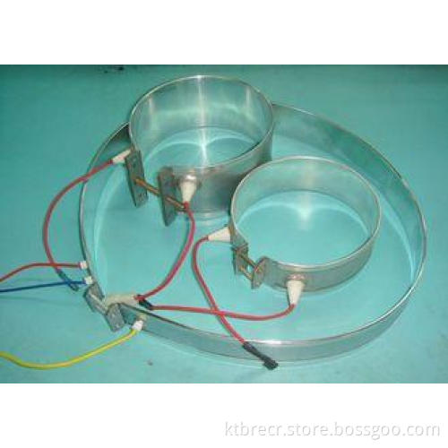 Heat evenly Nozzle electric band heater for plactic process